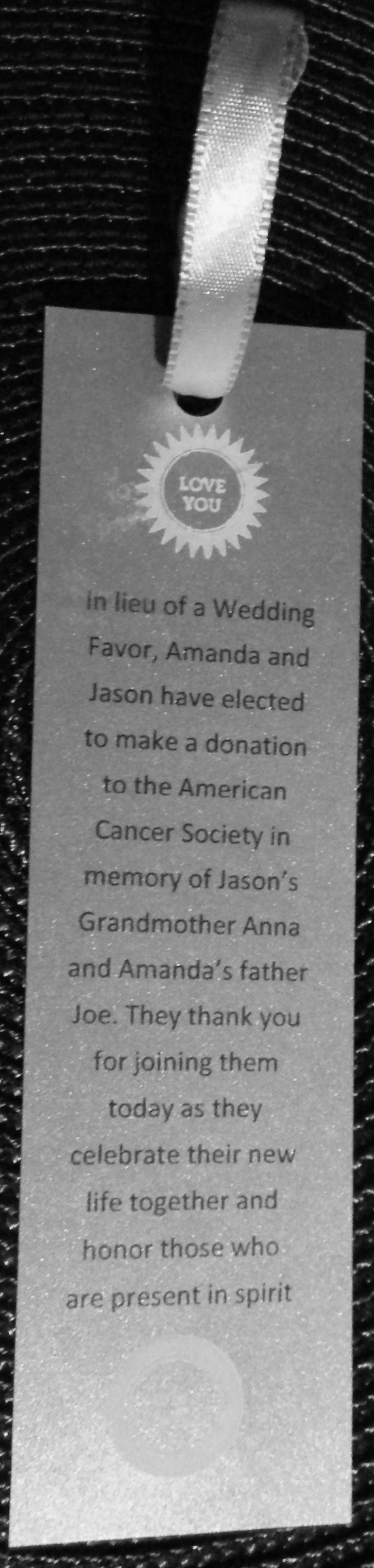 Favor Card